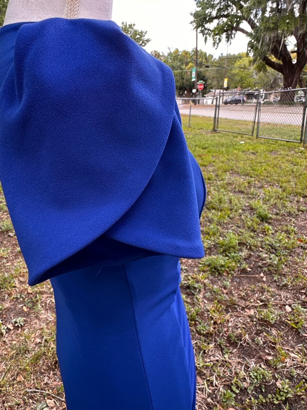 Calvin Klein Royal Blue Dress! Great for dinner or a different occasion.